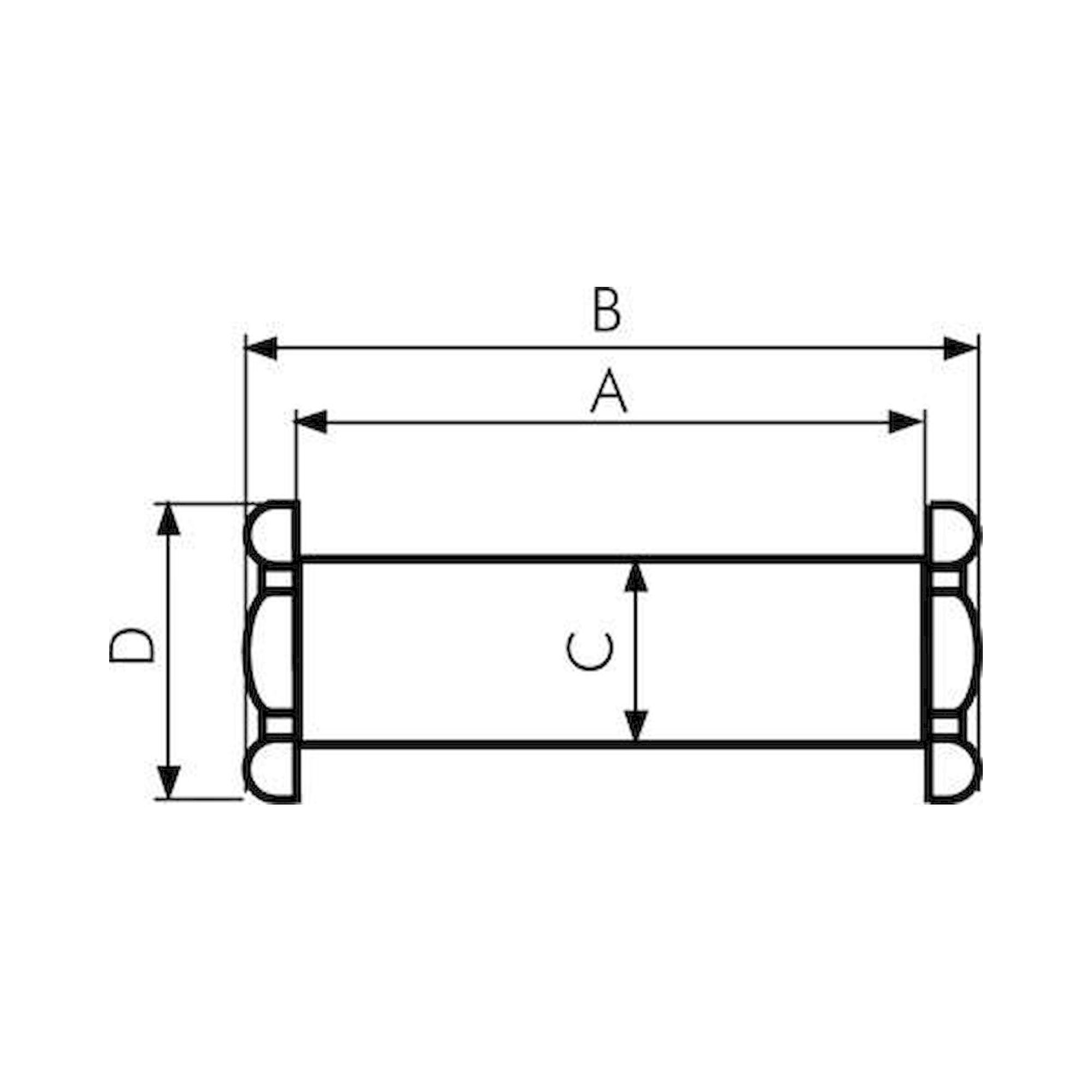 FFR 50 ES. Bolts for swivel fixation, stainless steel ZDM 50..ES