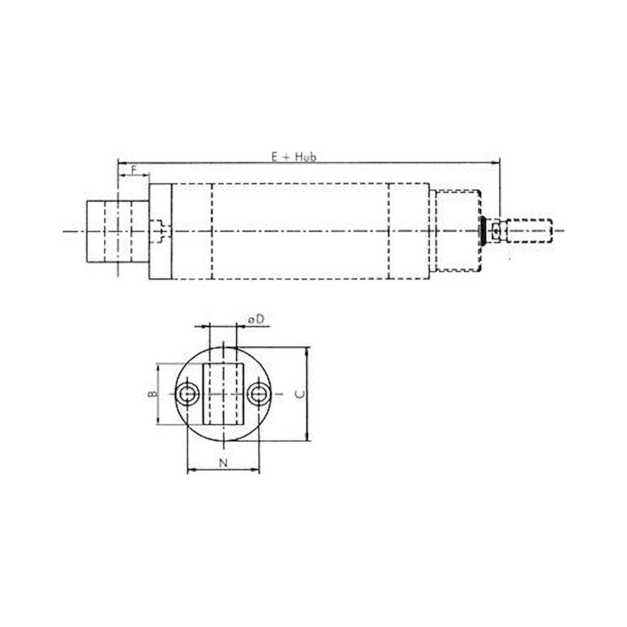 TGR 40 ES. Loop strap swivel fastening, clean profile 40 mm, 1.4404