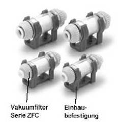 SMC ZFB300-10. ZFB, Air Suction Filter w/One-touch Fittings