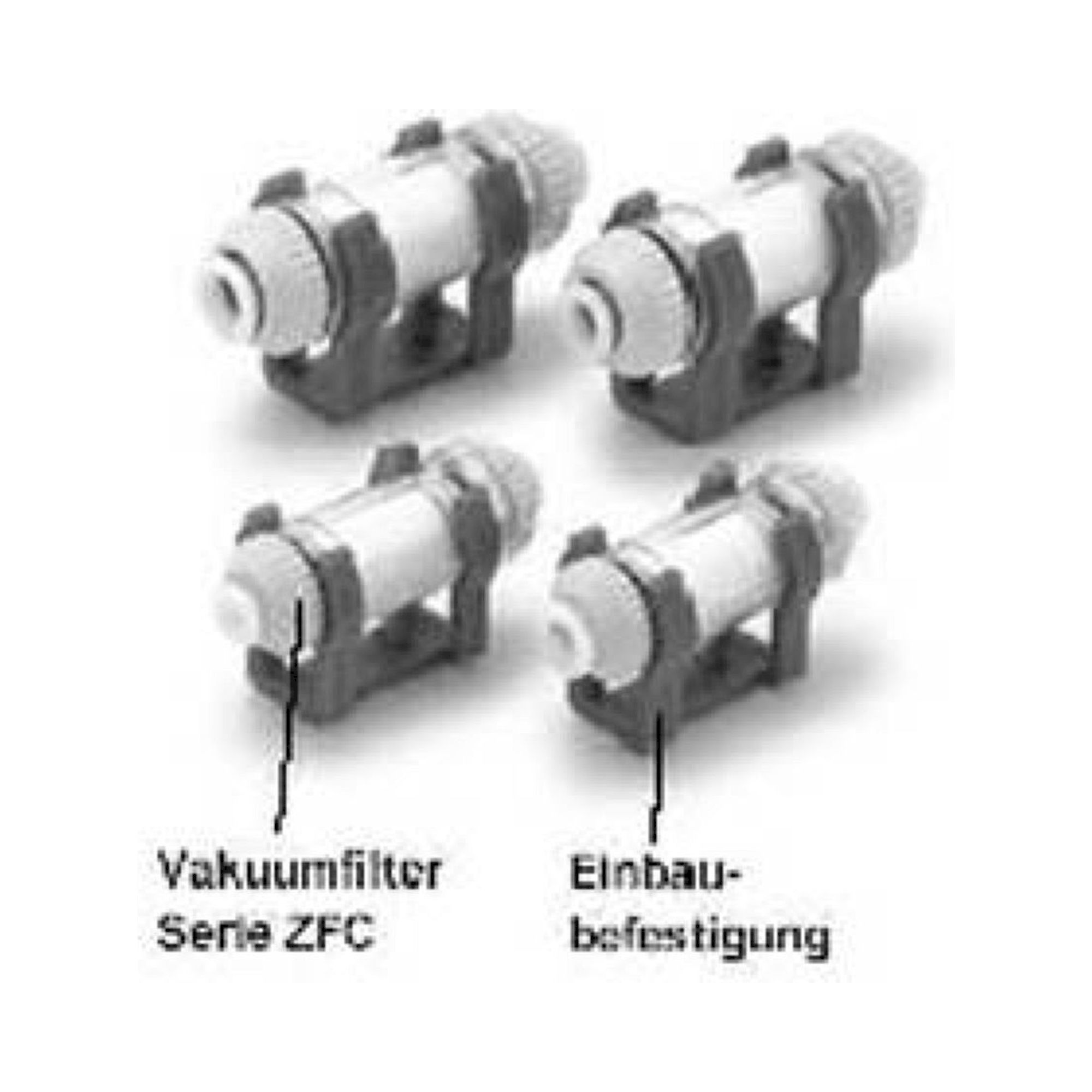 SMC ZFC74-B. ZFC, In-line Air Filter with One-touch Fitting (NEW)