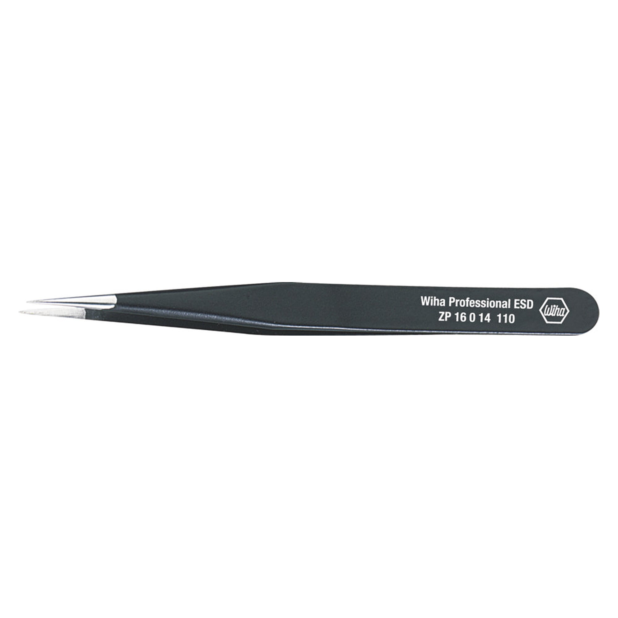 Pincette de precision Professional ESD Type 3c, 110 mm - Wiha 32346