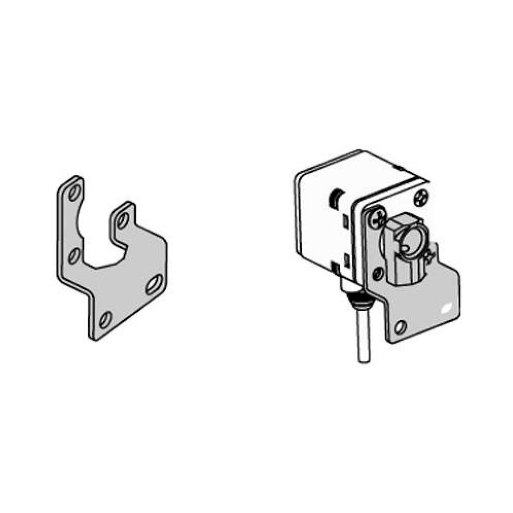 SMC ZS-24-A. Befestigungswinkel A
