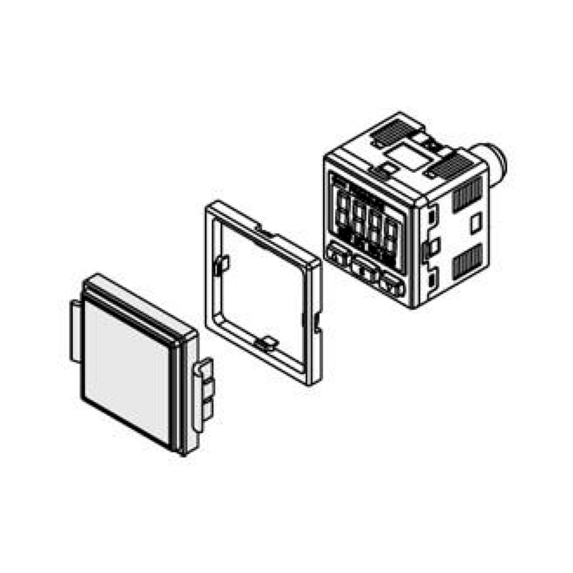 SMC ZPT4-B8. ZPT4-***, Accessory for Vacuum Pad ZP2-(40/50)UCL
