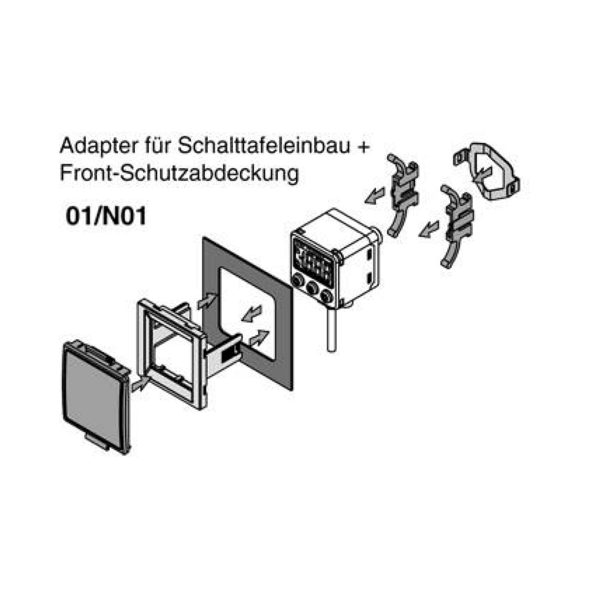 SMC ZS-33-R5. DIN-Schienen-Anbausatz