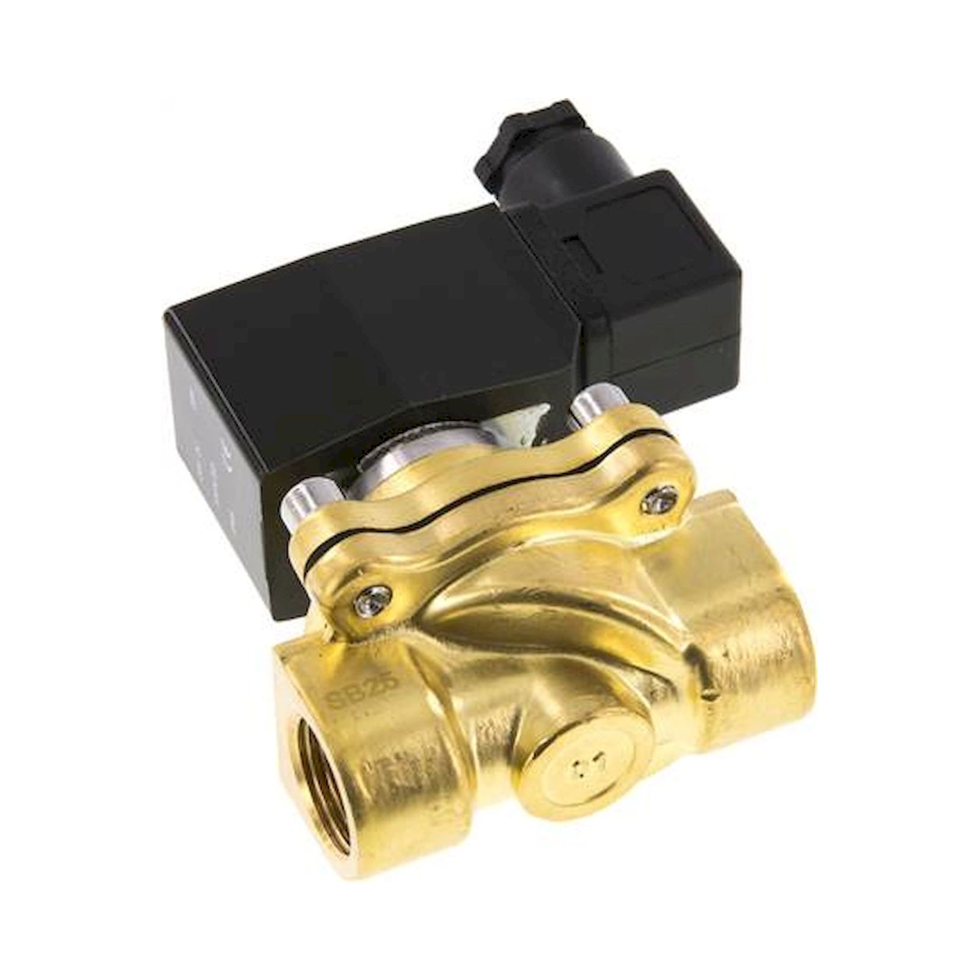 E.MC ZS 12 V 12V=. 2/2-Wege MS-Magnetventil G 1/2", 0-6/10 (DC/AC) bar, NC