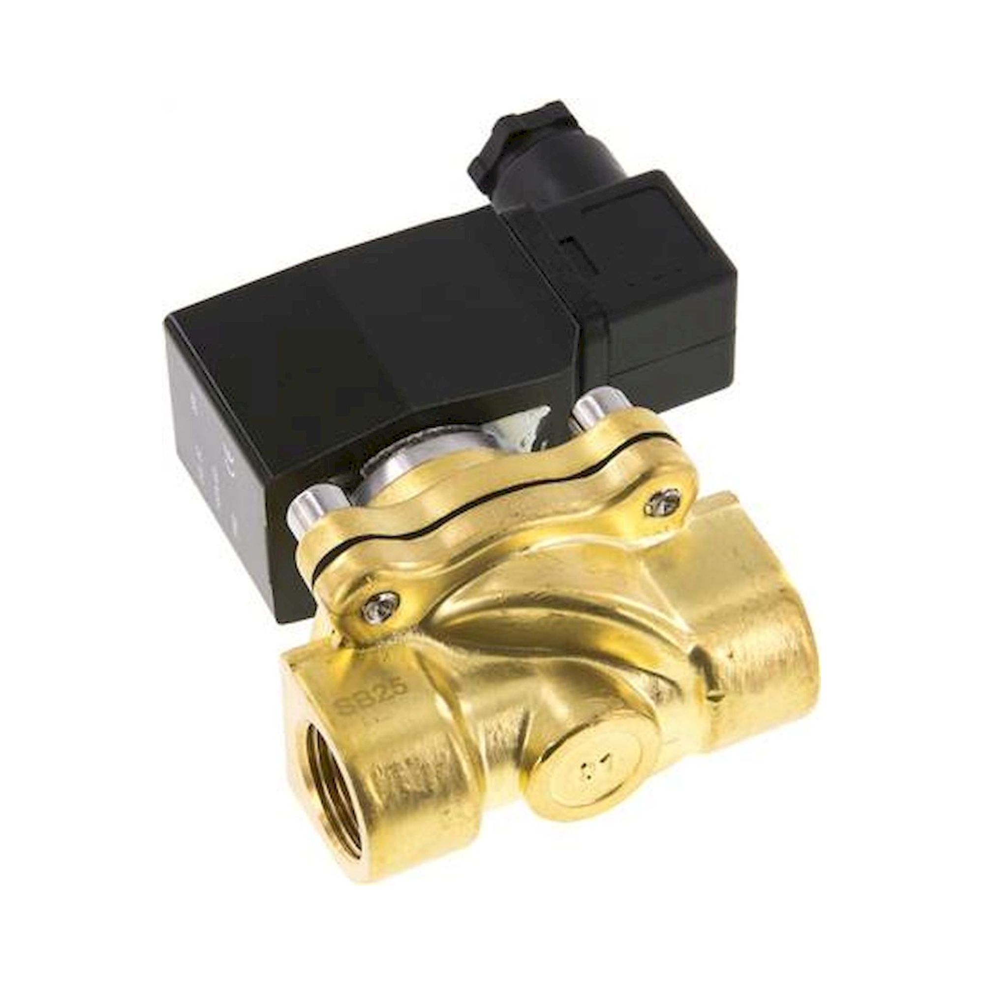 E.MC ZS 12 V 24V=. 2/2-Wege MS-Magnetventil G 1/2", 0-6/10 (DC/AC) bar, NC