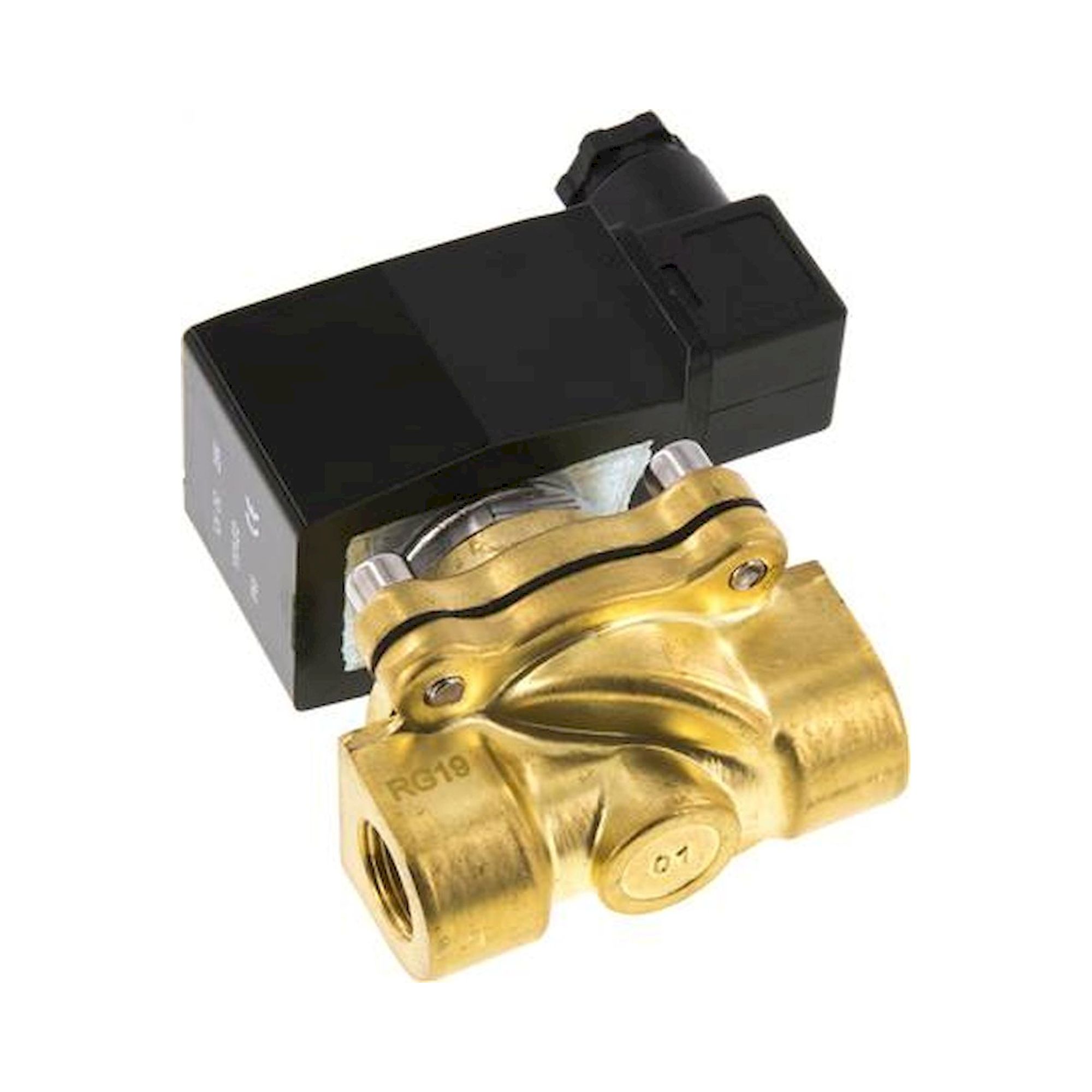 E.MC ZS 38 V 24V=. 2/2-Wege MS-Magnetventil G 3/8", 0-6/10 (DC/AC) bar, NC