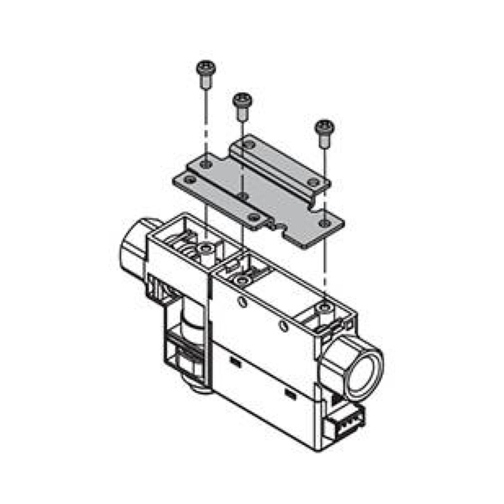 SMC ZS-33-M. Befestigungselement