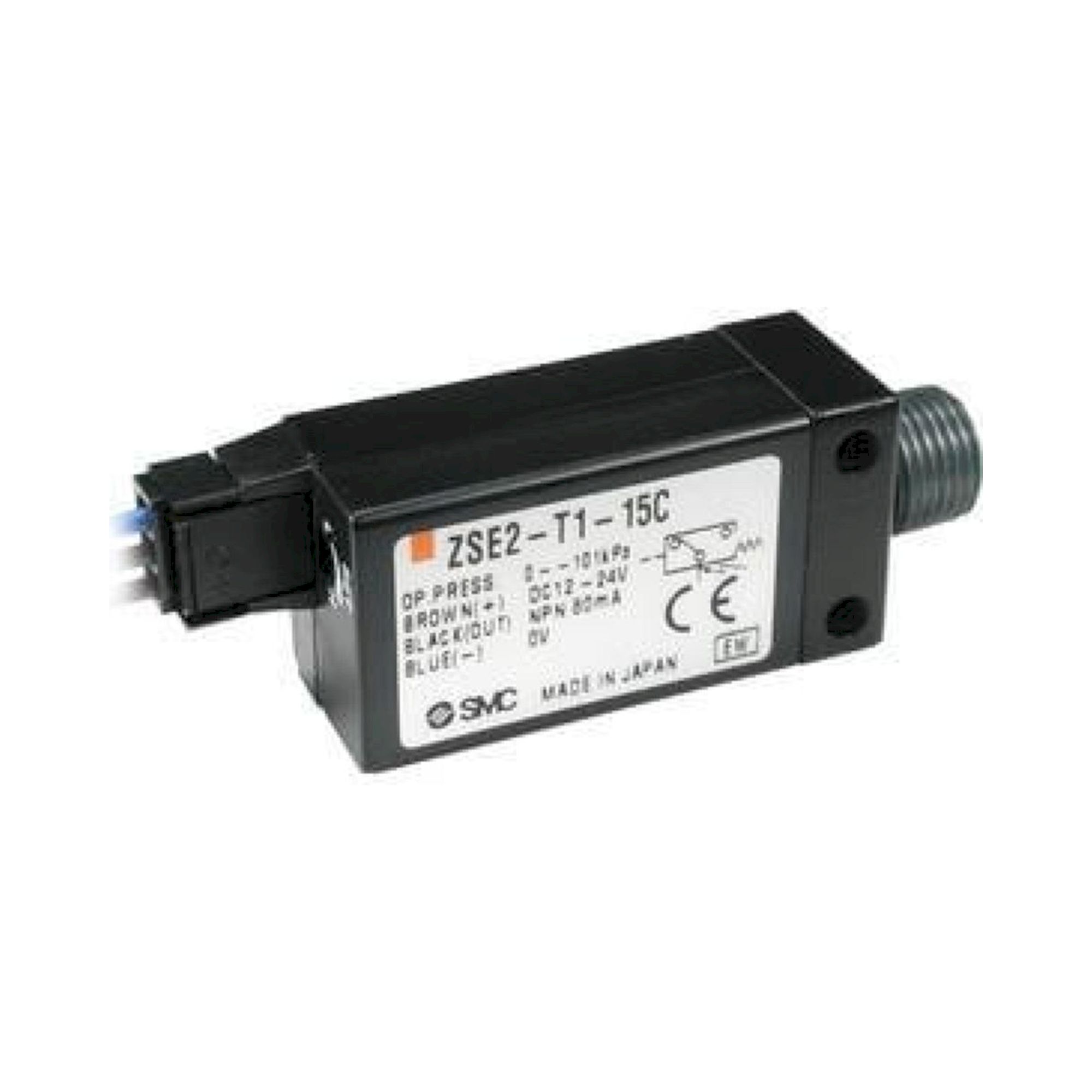 SMC ZSE2-T1-15. ZSE2, Kompakt-Druckschalter, für ZX/ZR Vakuumsystem