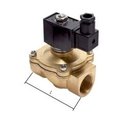 E.MC ZS 20 V 24VAC. 2/2-Wege MS-Magnetventil G 2", 0-6/10 (DC/AC) bar, NC