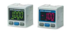 SMC ZSE20A-V-01. ZSE20A(F), High-Pressure, Digital Pressure Switch, 3-Screen Display (IP40)