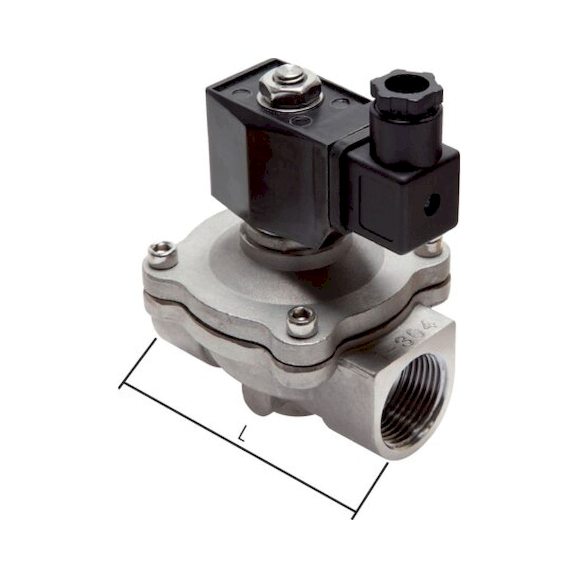 E.MC ZS 112 ES 24V=. 2/2-Wege ES-Magnetventil G 1-1/2", 0-6/10 (DC/AC) bar, NC