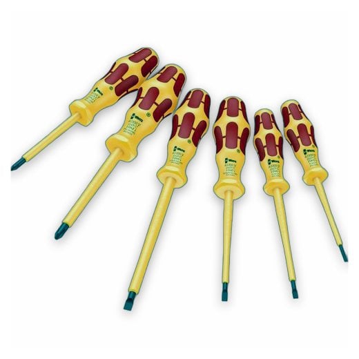 Wera Kraftform VDE screwdriver set 6 pieces